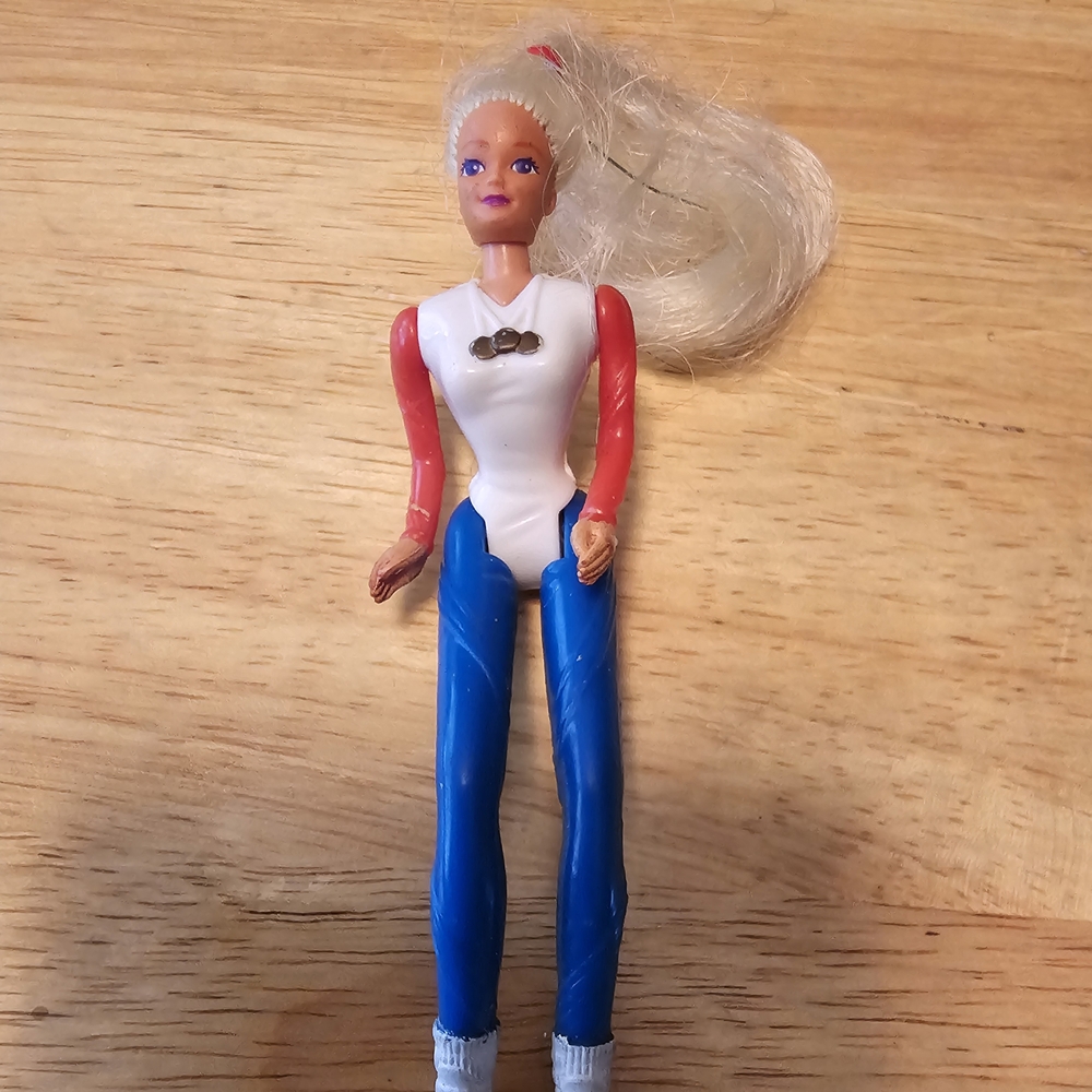 Vintage Mattel Olympic Gymnastics Barbie Doll